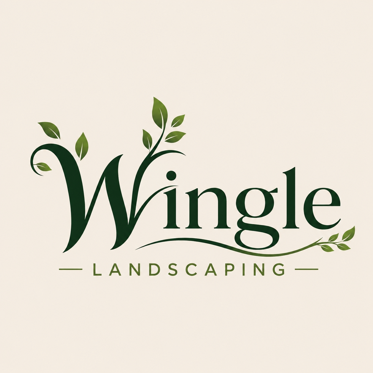 Wingle Landscaping logo
